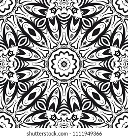 Seamless floral background. decorative texture for wallpaper, invitation. Vector fantastic illustration.