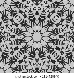 Seamless floral background. decorative texture for wallpaper, invitation. Vector fantastic illustration.