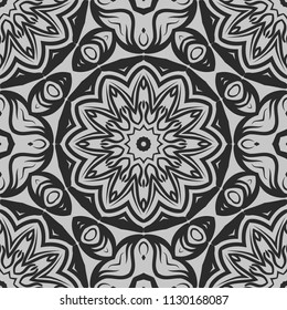 Seamless floral background. decorative texture for wallpaper, invitation. Vector fantastic illustration.