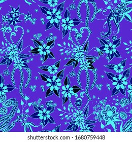 Seamless Floral Background. Delicate Philippine