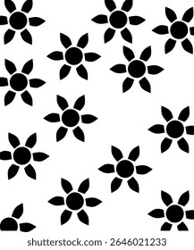 "Seamless floral background for design