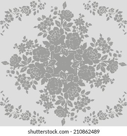 Seamless floral background. EPS 10 vector illustration
