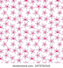 Seamless Floral Background. Flower Pattern Background. Seamless Floral Pattern background.