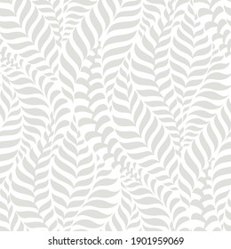 seamless floral background. Pattern witn grey leaves. Can be used for wrapping, textile, wallpaper and package design