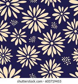  Nahtloser floraler Hintergrund. Drucken. Wiederholter Hintergrund. Stoffdesign, Tapete.