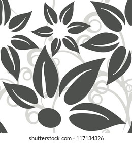 seamless floral background (repeating top to down and left to right)