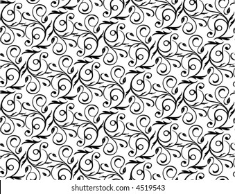 fondo floral transparente (repetición de arriba a abajo y de izquierda a derecha)