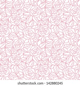 seamless  floral   background with roses