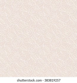 seamless  floral   background with roses