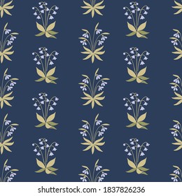 fondo floral transparente con gotas de nieve