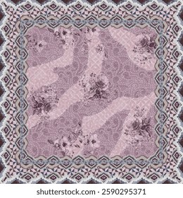 seamless floral and background for textile