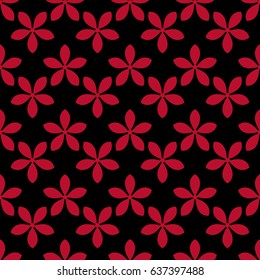 Seamless floral background for textile, wallpapers. Vector illustration