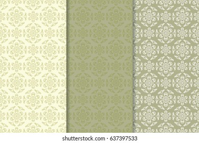 Seamless floral background for textile, wallpapers. Vector illustration