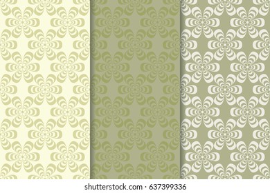 Seamless floral background for textile, wallpapers. Vector illustration