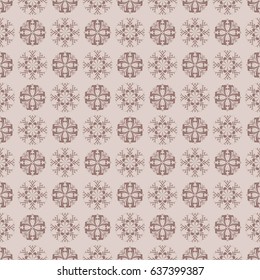 Seamless floral background for textile, wallpapers. Vector illustration