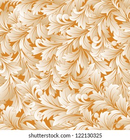 seamless floral background. vector illustration
