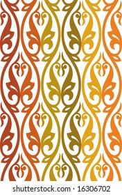 Seamless floral background. Vector illustration.
