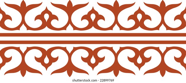 Seamless floral background. Vector illustration.