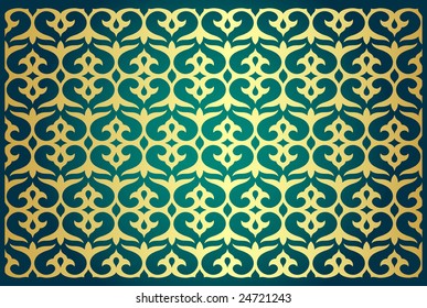 Seamless floral background. Vector illustration.