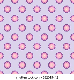 Seamless floral background, vector illustration