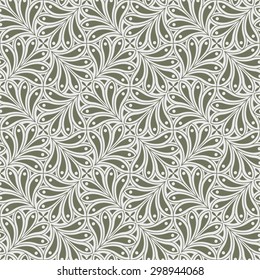 Nahtloser floraler Hintergrund. Vektorgrafik
