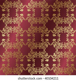Seamless floral background. Vector illustration.