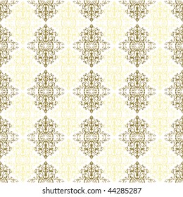 Seamless floral background. Vector illustration.