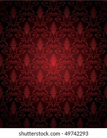 Seamless floral background. Vector illustration.