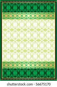 Seamless floral background. Vector illustration.