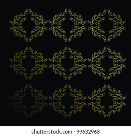 Seamless floral background. Vector illustration.