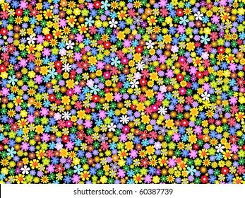 seamless  floral background.vector illustration