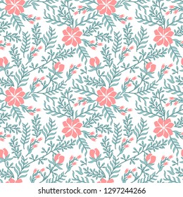seamless floral backround, patterns for textile, wallpaper and gift wrapping