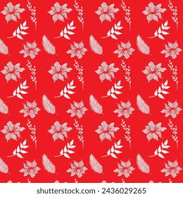 Nahtlose florale Blüte Muster Kunst Design Druck Stoff Illustration Vektor