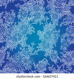 Seamless floral colored background. Fabric texture. Floral vintage design.