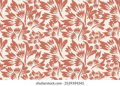 Seamless floral damask pattern Vintage background.Ethnic oriental pattern traditional.Motifs Ikat embroidery wallpaper.Textile rapport. abstract design for texture, fabric, clothing, wrapping