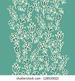 seamless floral decor