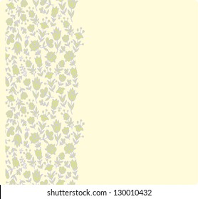 seamless floral decor