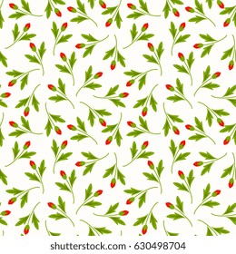 Seamless floral decorative ditsy pattern