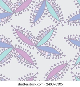 seamless with floral design 
