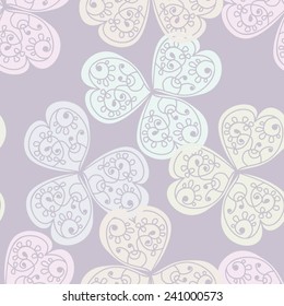 seamless with floral design 