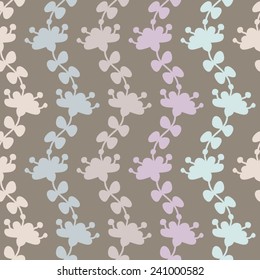 seamless with floral design 