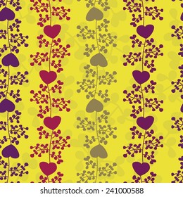 seamless with floral design 
