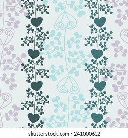 seamless with floral design 