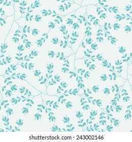 seamless with floral design 