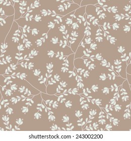 seamless with floral design 