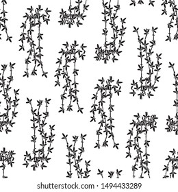 Seamless Floral Design (Vector Pattern)
