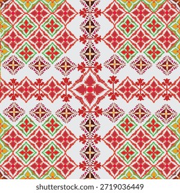 Um padrão de diamante floral sem costura com detalhes de linha elegantes, perfeito para design têxtil, papéis de parede, embalagem e projetos de impressão. Estilo botânico moderno e decorativo adequado para artigos de papelaria, tecidos de moda, fundos digitais e decoração doméstica.
