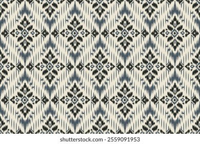 Seamless floral embroidery background with traditional oriental Aztec vector pattern. Perfect for textures, fabrics, clothing, shawls, sarees and scarves.