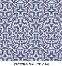 Seamless Floral Ethnic Pattern. Vintage Vector Ornament.  Celtic, Arabic Or Indian Motifs Background. Seamless Wallpaper For Fabric Or Wrapping Paper Design.