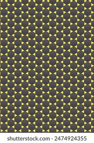 diseño de patrón de forma floral y geomátrica sin costuras vactor etc